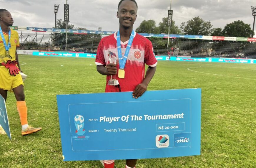 KK United FC held Rundu Chief FC 1:1 draw in Dr. Romanus Kampungu Stadium