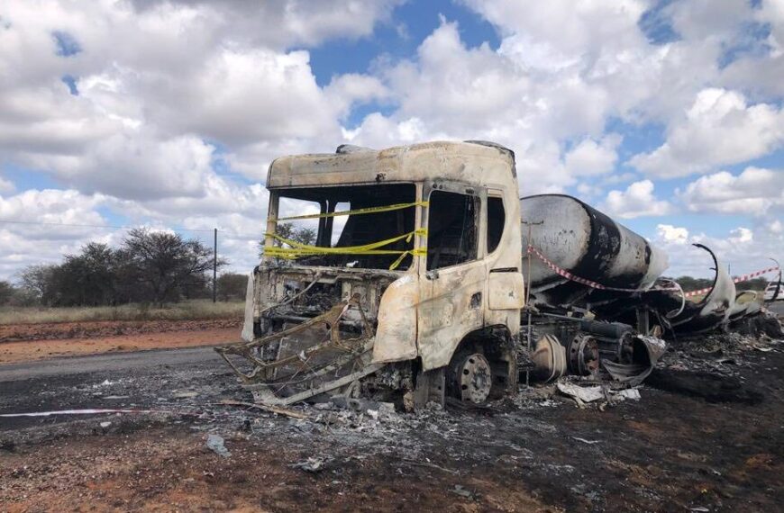 A petrol Tanker - The Updated World